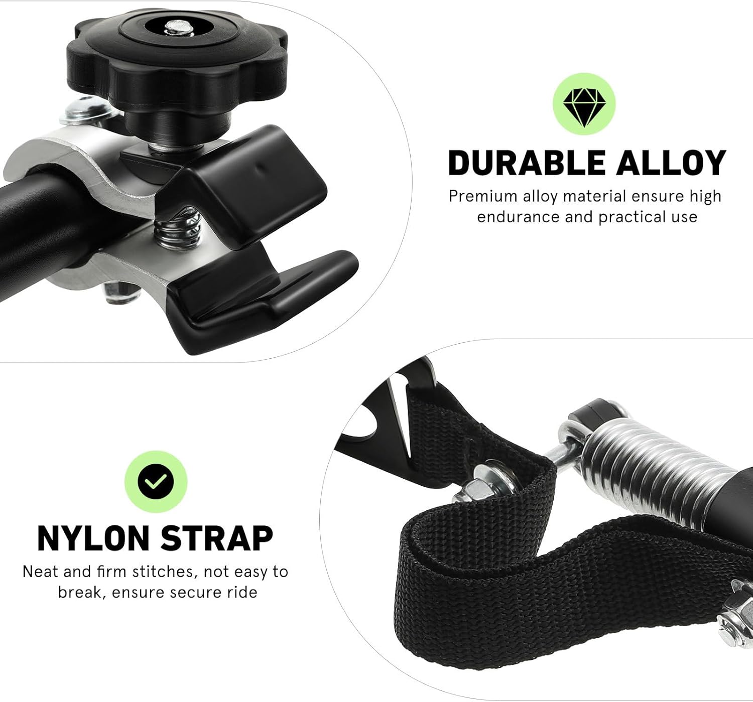 VICASKY Heavy-Duty Bike Trailer Coupler – Universal Aluminum Hitch for Child, Pet & Utility Trailers – Quick-Install Bicycle Mount (1 Piece)