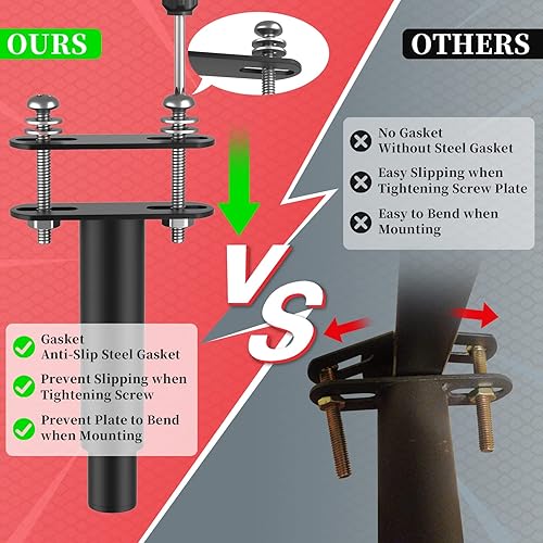 Miniatura 3 de 4 patas de soporte de cama de metal ajustables, 7.08 a 13 pulgadas, para listones de madera, patas de repuesto, 881 libras881.8 lbs