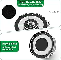 Vista 2 de hygger Air Stones para acuarios, kit de burbujeador acrílico transparente con tubo de aire, piedra de burbujas ultra silenciosa, difusor de oxígeno