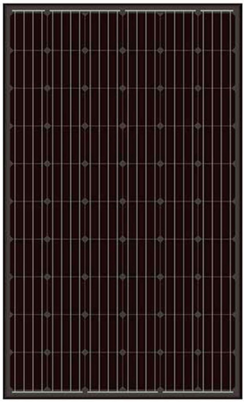 Solarhome 30 PCS 300 Watt Monocrystalline Solar Panel 9000 Watt 24 Volt Only 165$ /pc Black Frame High Efficiency