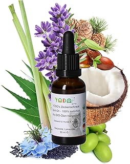 YODO’s Zeckenschreck, 100% natürlicher Zeckenschutz, Zeckenöl für Hunde zur Zeckenabwehr aus 7 hochwertigen BIO-Ölen hergestellt, 30ml Pipettenflasche product image
