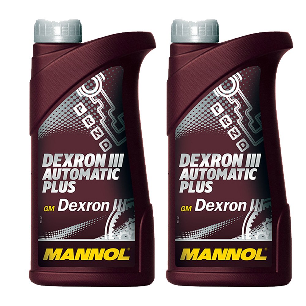 8 Liter Automatikgetriebeöl ATF Getriebeöl 20 Liter MANNOL ATF SERVO-ÖL DEXRON 3 III PLUS - Automatik- Getriebeöl Rot Hydrauliköl Sae 20 Servolenkungsöl 8L
