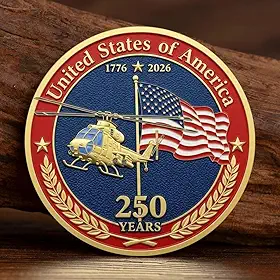 Coleção de moedas comemorativas da liberdade do 250º aniversário (1776-2025) (F)