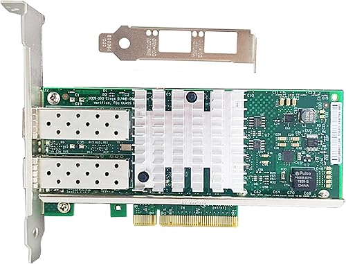 Miniatura 6 de Tarjeta de red Ethernet convergente PCIe x1 de 1.25 Gb, tarjeta LAN de puerto RJ45 de cobre único NIC Gigabit con servidor de chipset Intel I210-AT