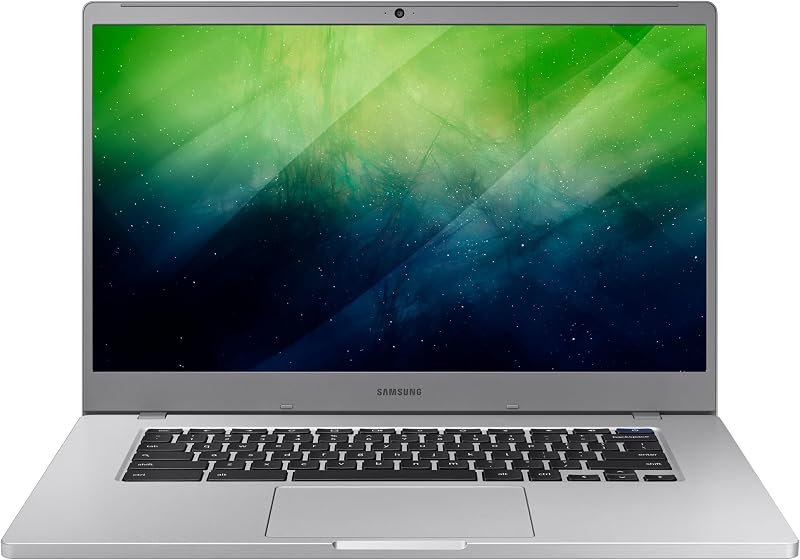 portátil Samsung Chromebook 4+, portátil FHD de 15,6" (renovado) | Procesador Celeron N4020, 4 GB, 32 GB, WiFi, Chrome OS