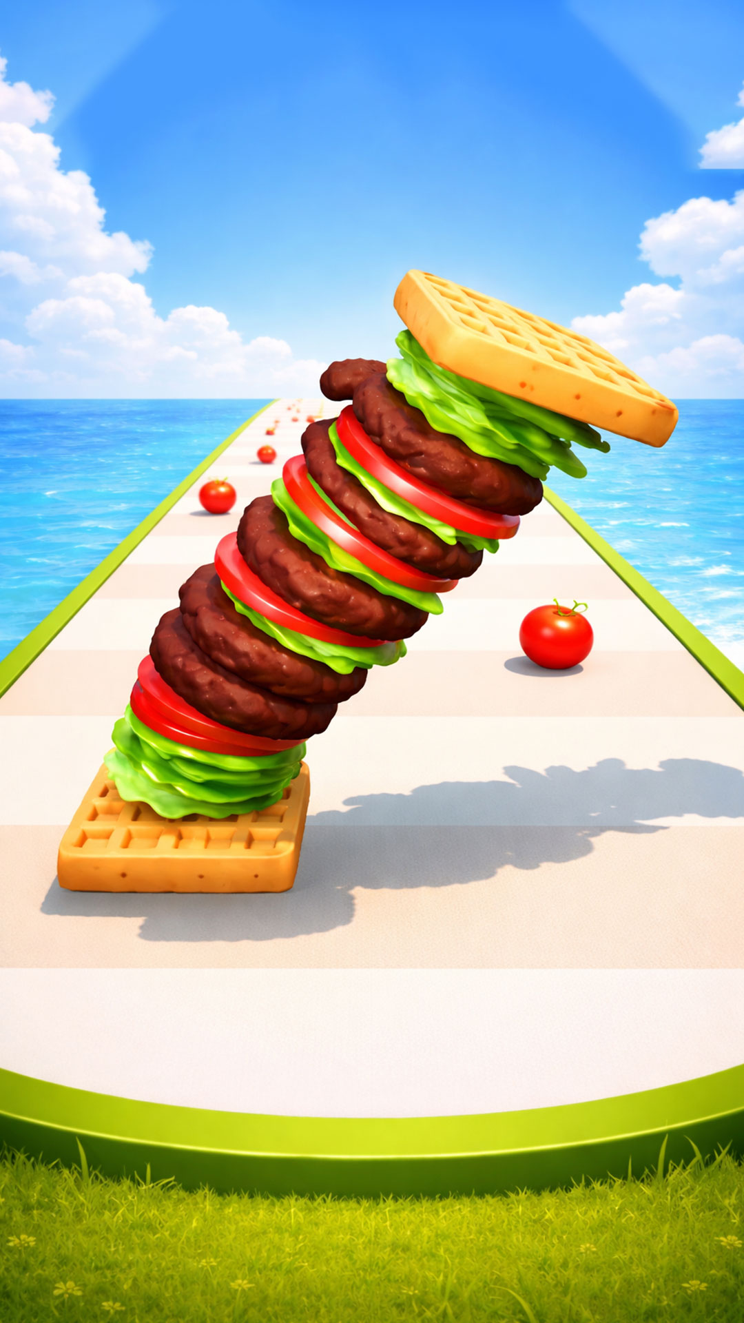 Sandwich Burger Stack Runner Eat Games 3D: Fast Food Rush Master Stack ...