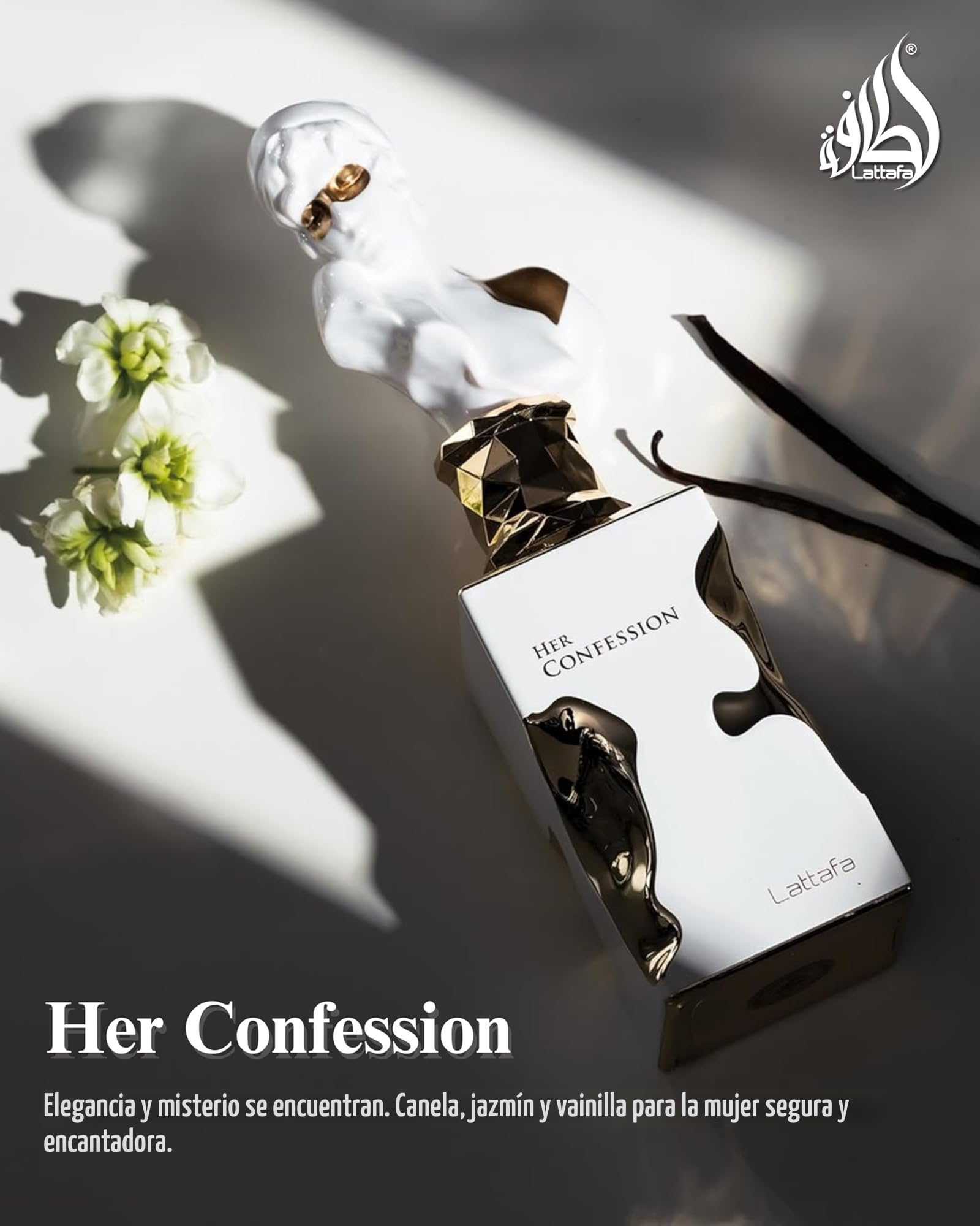 LATTAFA Lattafa Her Confession Ep 100 Vp para uso profesional para mejorar el rendimiento en cada uso con medida o especificación 100 V