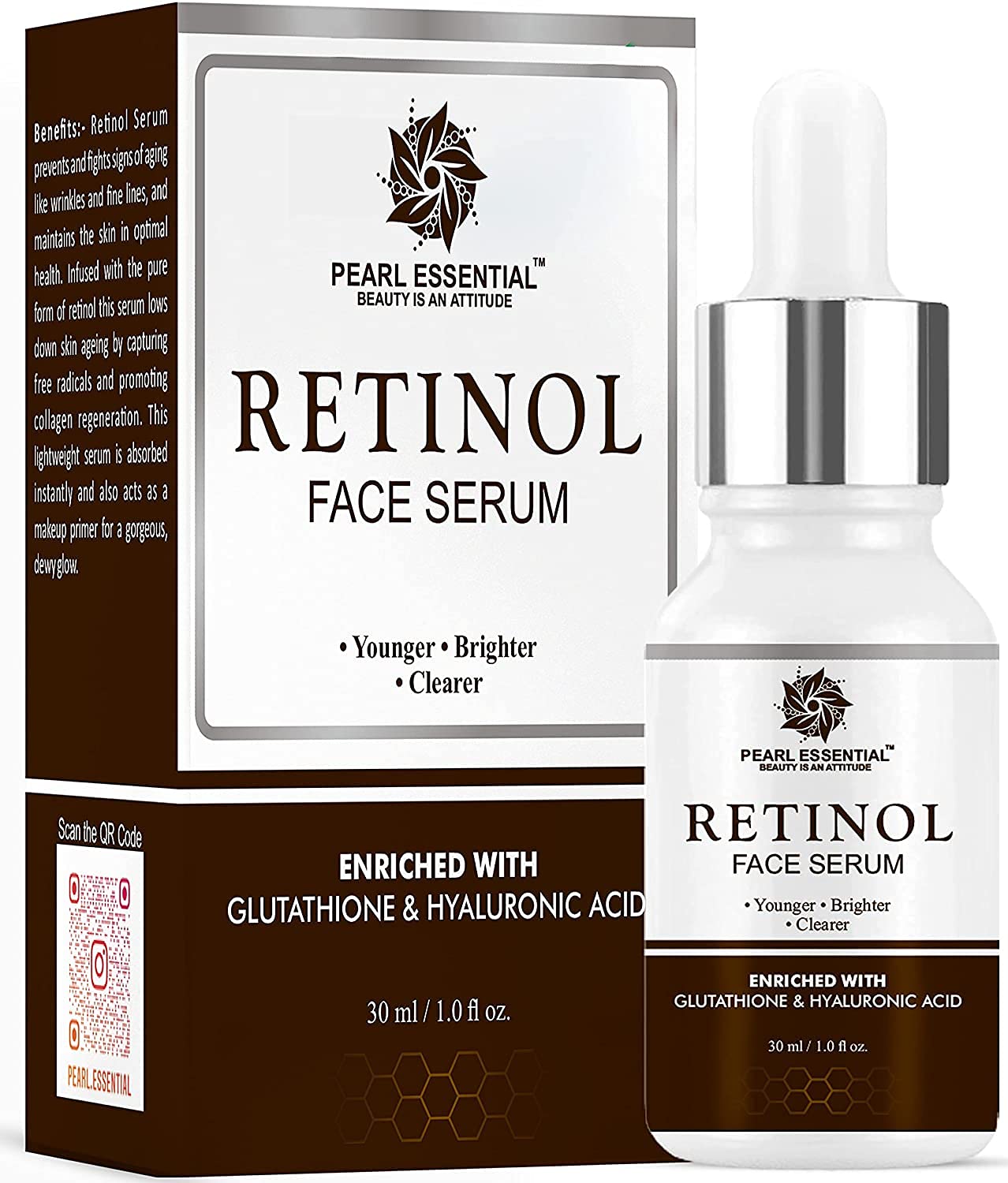 glutathione and retinol together benefits Pearl Essential Retinol Face Serum With Glutathione & Hyaluronic Acid For  Anti Ageing, Acne, Reduce Fine & Winkles I For Women & Men (30ML) :  Amazon.in: Beauty