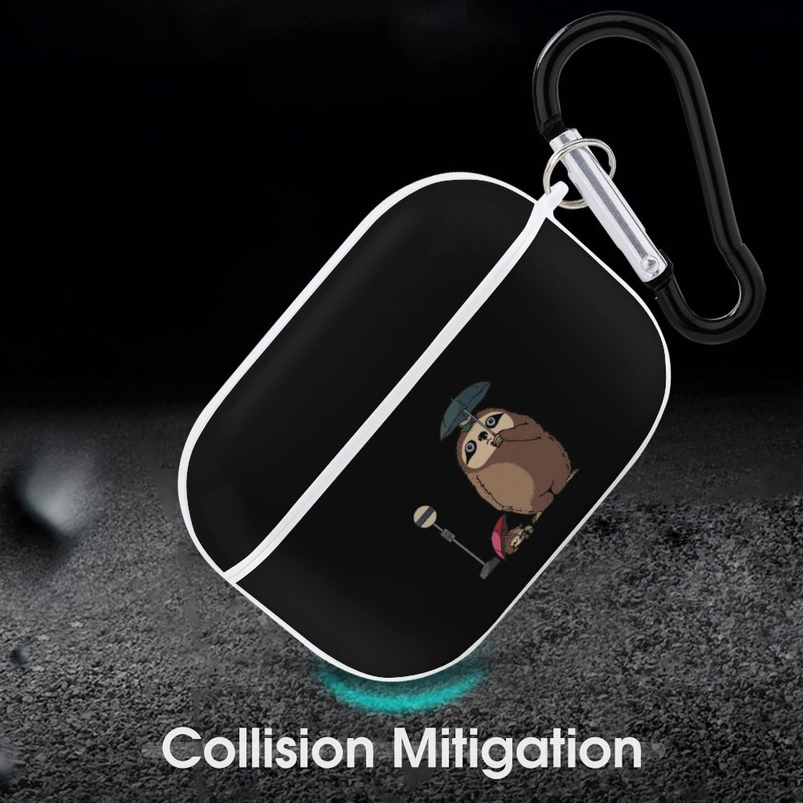 Amazon | おもしろ ナマケモノ AirPods Pro2 ケース 2022年9月発売