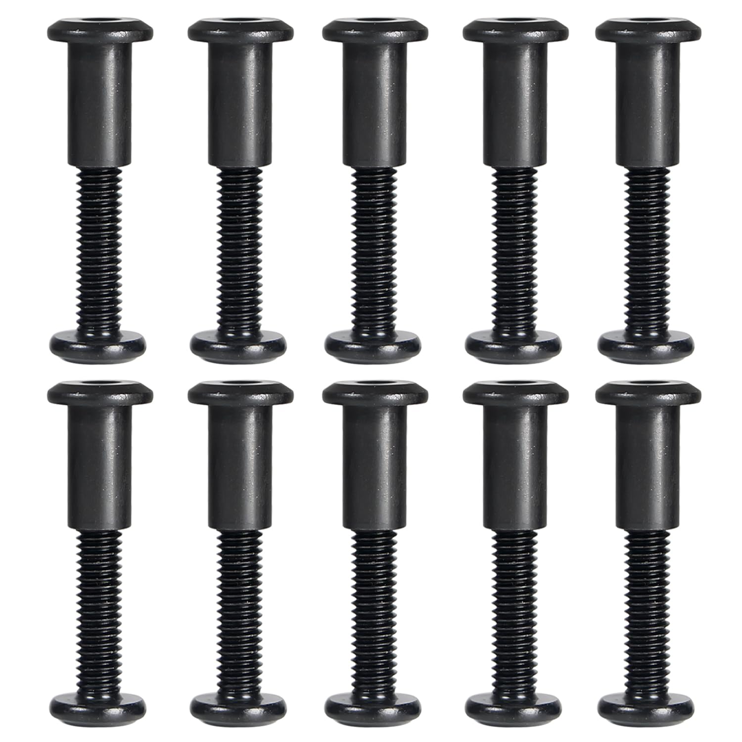 M6 Hex Drive Socket Cap Bolts Screws Kit - 35 Piece -14 M6 Hex Drive Socket Cap Bolts Screws Kit - 35 Piece -14