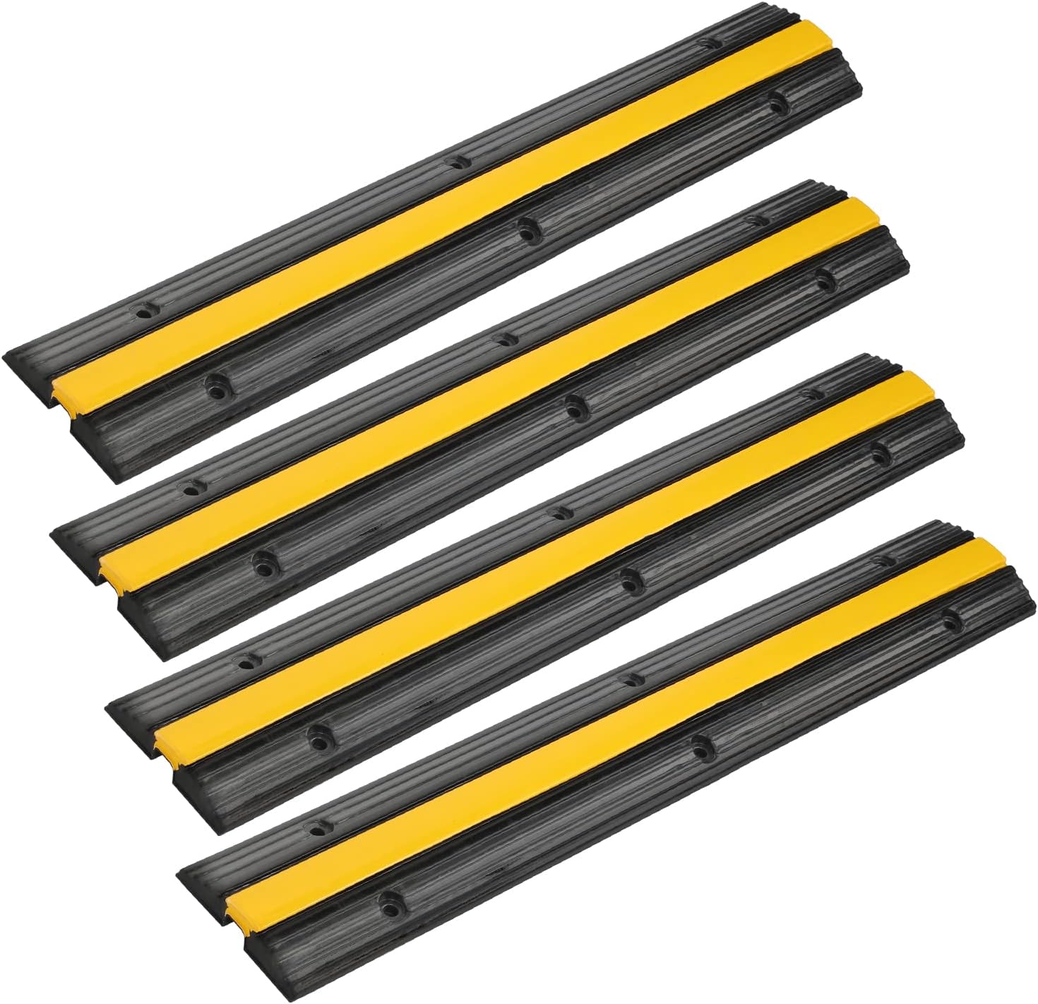 Durable 1-Channel Cable Protector Ramp - 4 Pack, Philippines | Ubuy