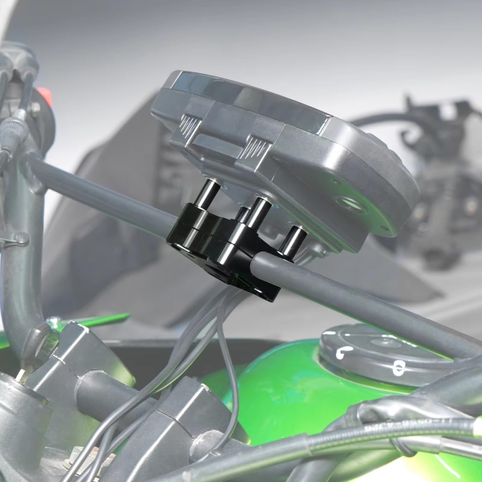Motocyklowy wspornik nawigacji GPS do Kawasaki do KLR 650 dla KLR650 2022 2023 Motocykl 14 mm Bar Uchwyt mobilny GPS Navigator Uchwyt AMPS Uchwyt do nawigacji Motocykla