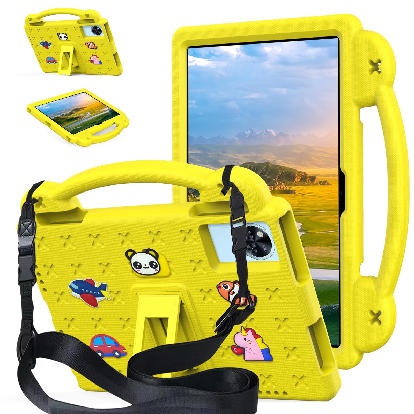 Étui antichoc Doogee Tab G6 de qualité supérieure avec sangle de transport - 6
