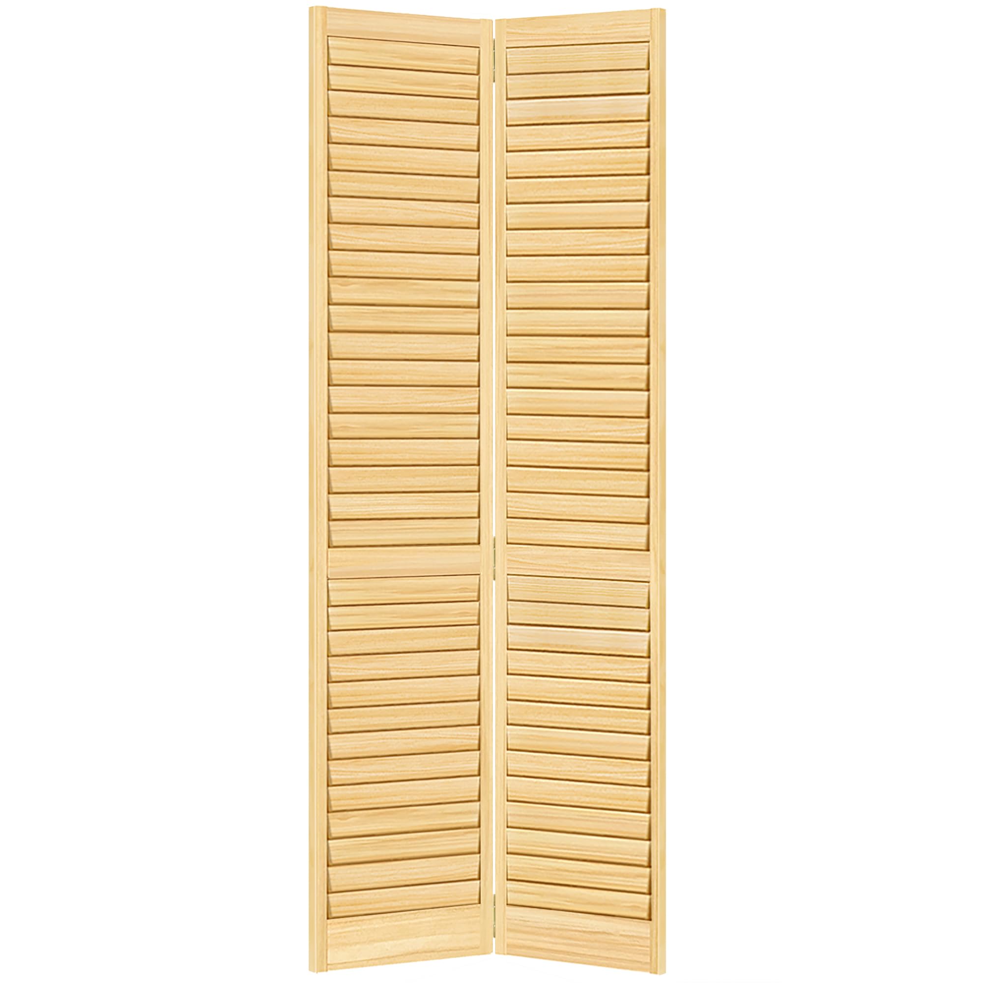 Kimberly Bay® Closet Door, Bi-fold, Louver Louver Plantation (96x24)