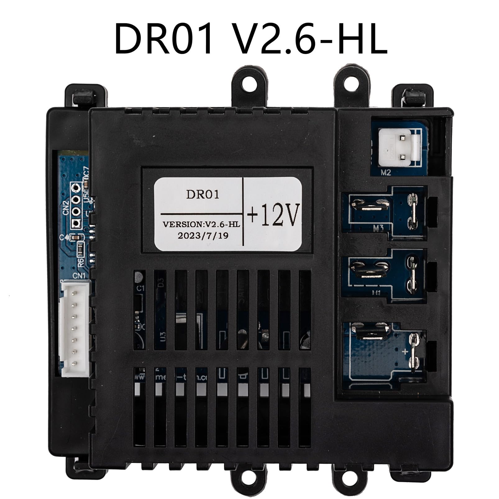 DR01 V2.6 12V Children Electric Ride On Car Replacement Parts 2.4G Bluetooth Remote Control and Receiver Kit Controller Control Box Accessories