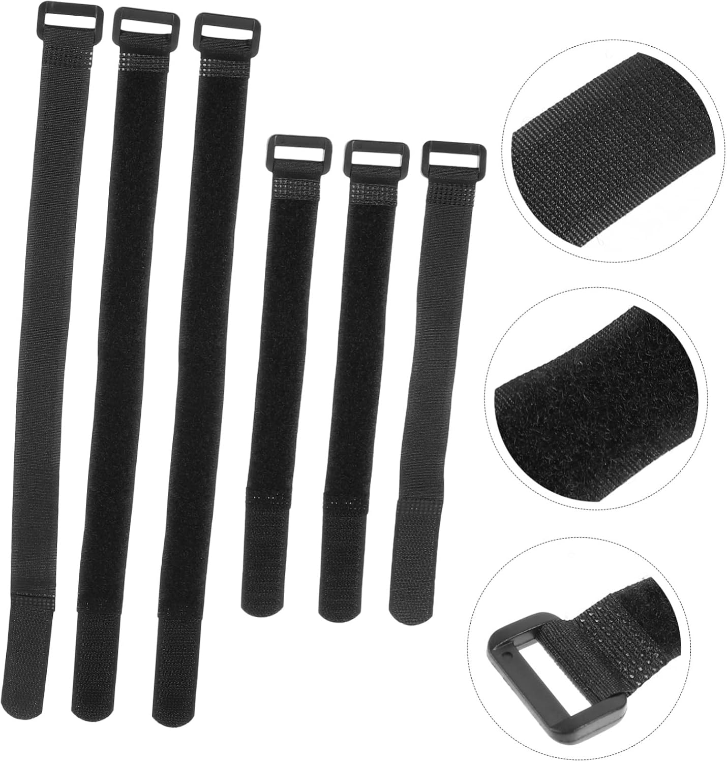 OSALADI 12pcs Wheel Bundling Belt Practical Bike Rack Straps Lightweight Fastening Cable Strap Cargo