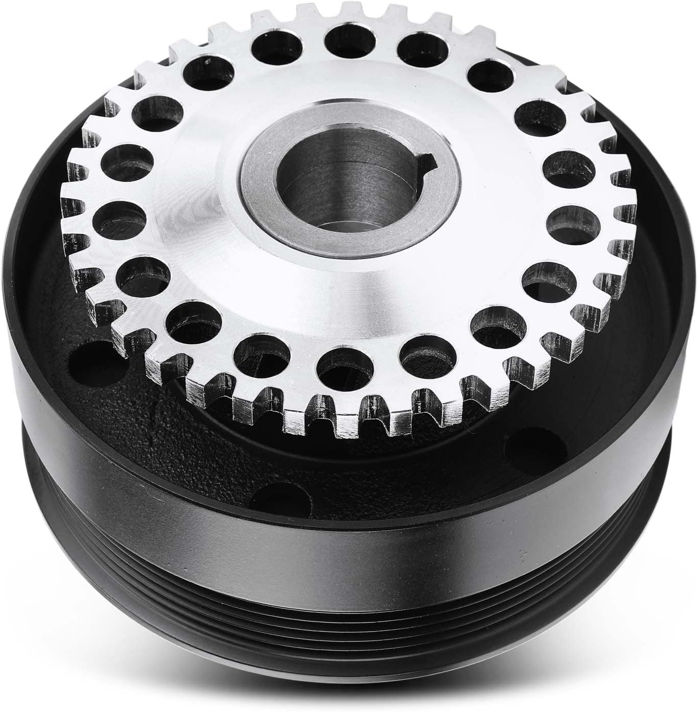 A-Premium Engine Harmonic Balancer Crankshaft Pulley Compatible with Ford Ranger 1995-2001 & Mazda B2300 1994-1997, B2500 1998-2001, SOHC L4 2.3L 2.5L, Replace# F87Z6312AA, ZZM011372