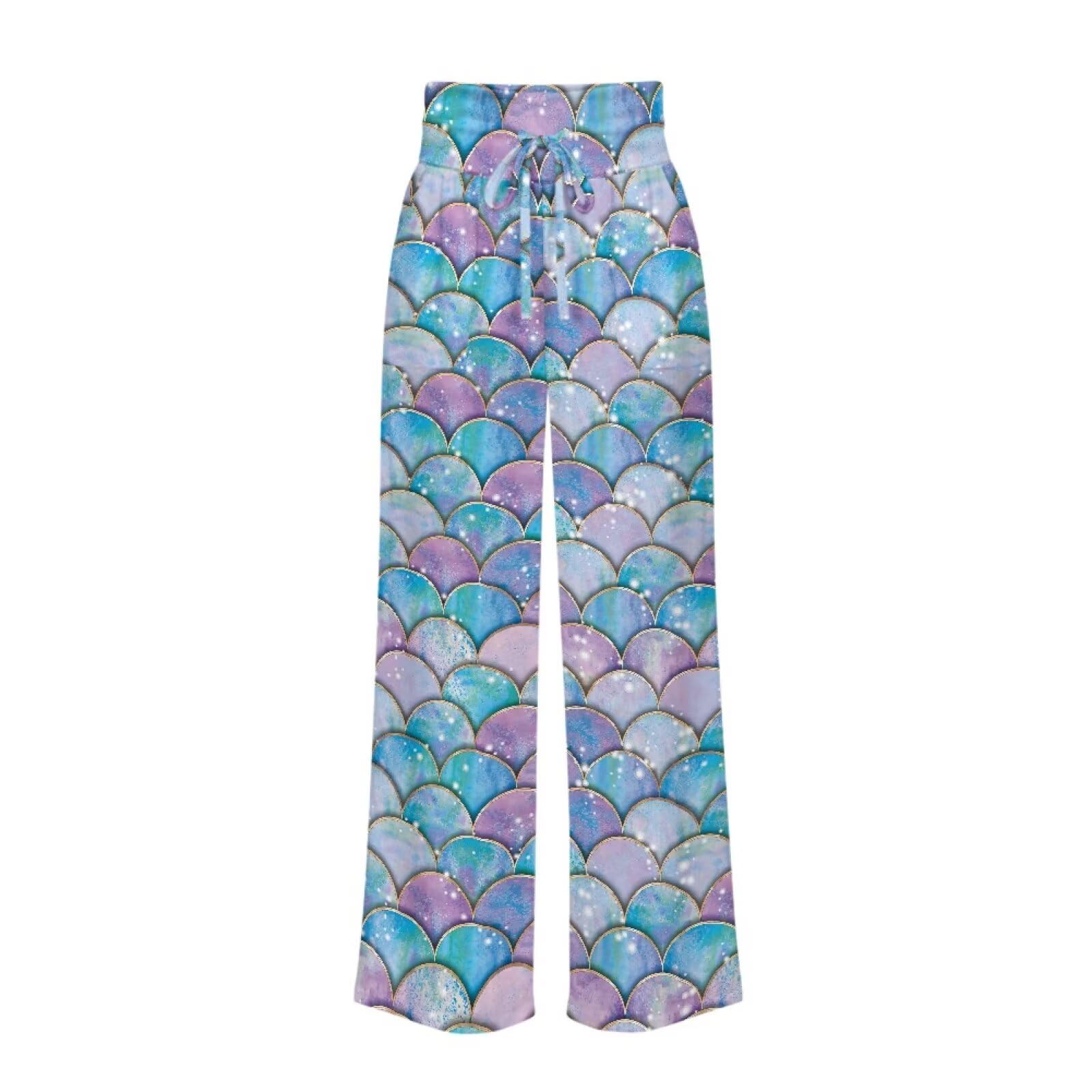 Wide Leg Pants with Pockets for Women Straight Leg Casual Lounge Trousers Drawstring Waisted Sweatpants Casua Wear