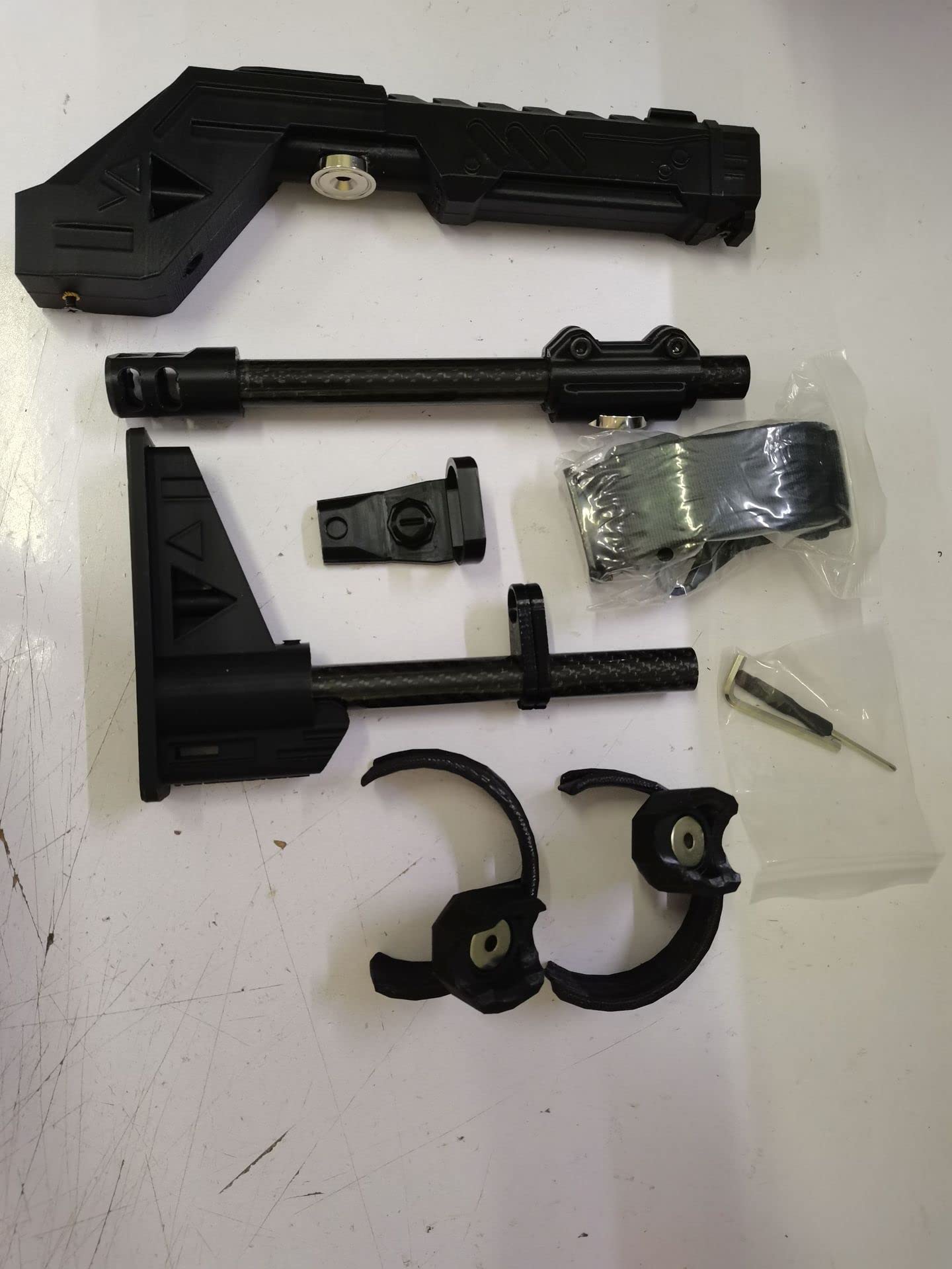 Soporte magnético para controlador de mando Oculus Quest 2, soporte de agarre del refrigerador, estabilizador ligero, controlador VR, accesorios para Oculus Quest 2 (negro, EVVG198)