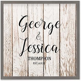 Wooden Sandwich Board Rustic Wedding Guest Book Alternative Custom Last Name & Date Family Name Sign 12