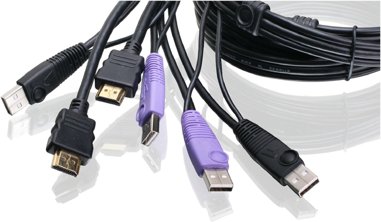 Up To 60% OFF IOGEAR 2-Port HDMI Cable KVM Switch with Cables and Audio, GCS62HU, Black