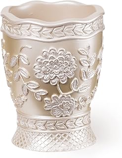 Popular Bath 942705 Rose Vine, Tumbler, Beige-Taupe