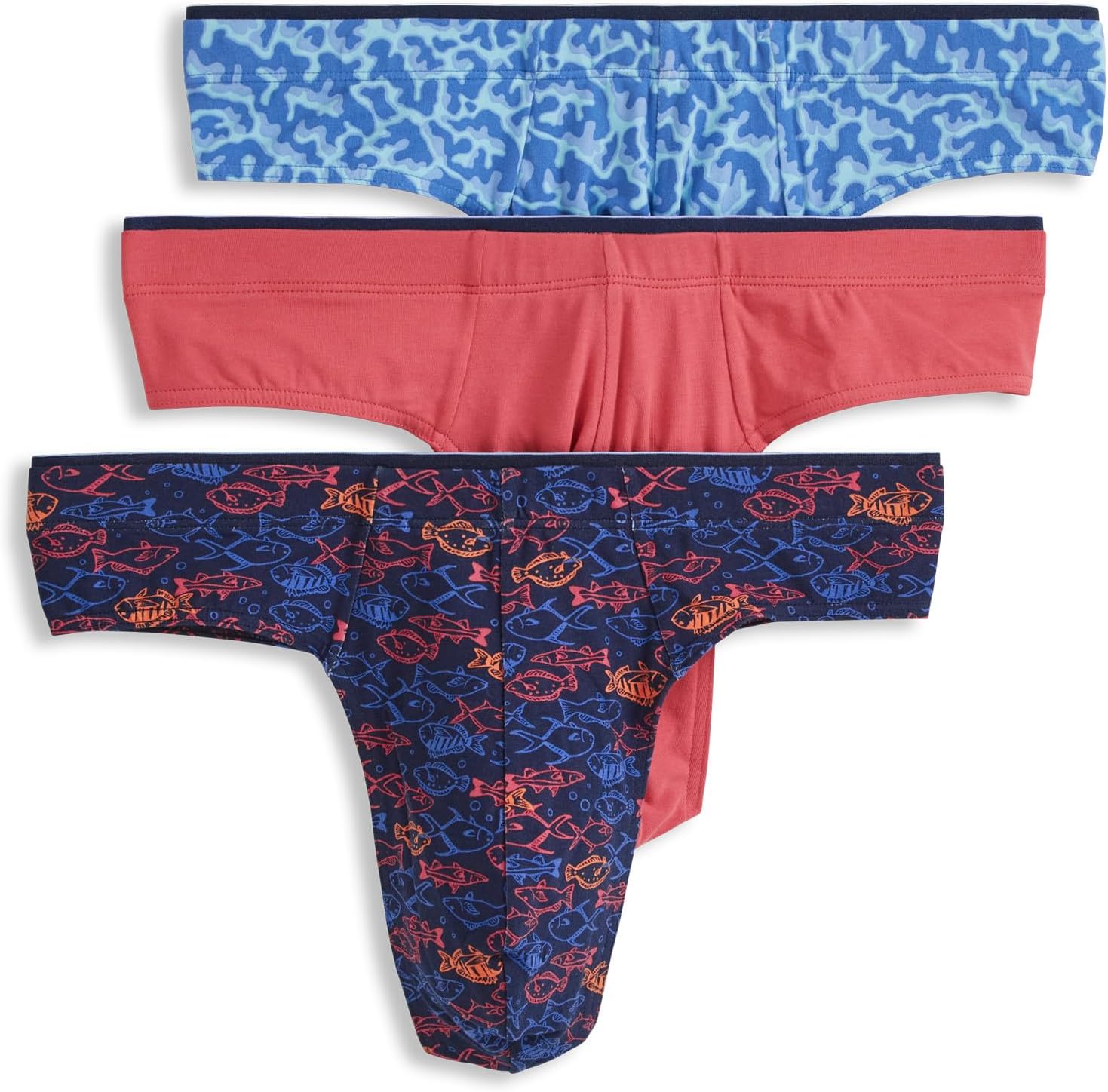 Jockey Men's Underwear True Style Thong - 3 Pack