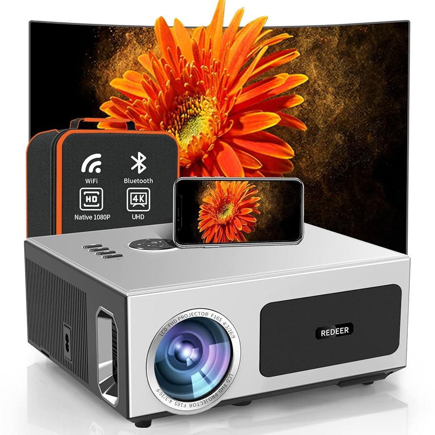 プロジェクター renon Amazon.com: Mini Projector with Wifi and Bluetooth