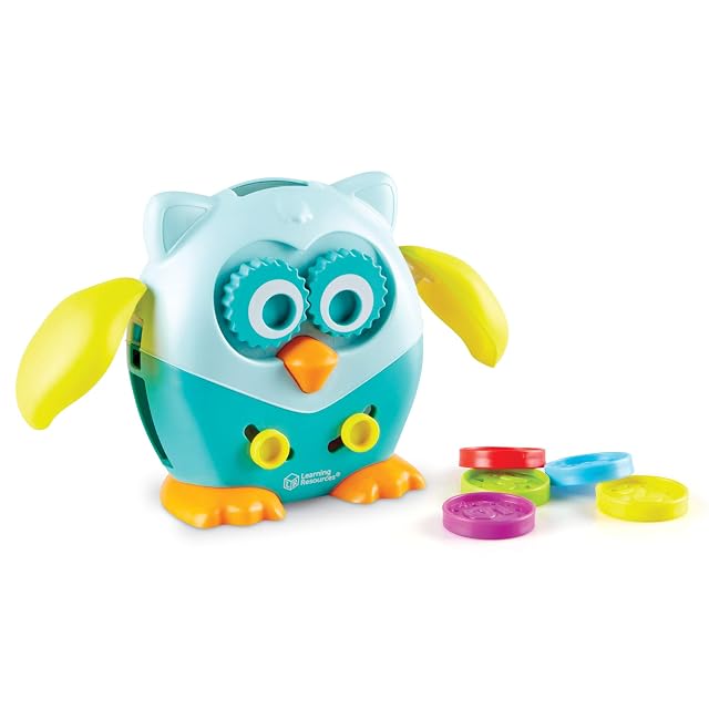 Learning Resources Juego para Practicar la motricidad Fina Hoot The Fine Motor Owl