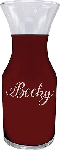 My Personal Memories Jarra de vino personalizada (jarra pequeña con capacidad para 21.5 onzas)