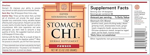 Miniatura 2 de Stomach Chi - Suplemento de hierbas chinas para la salud digestiva - Fortalece y restaura el sistema digestivo y mejora la función para ayudar a