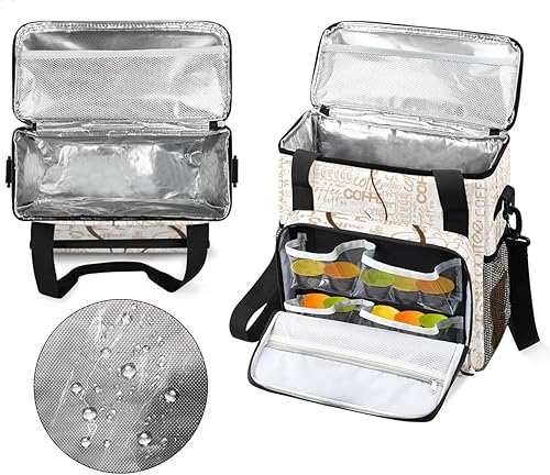 Miniatura 3 de Bolsa de transporte para cafetera de cápsulas de café FengQuGou, bolsa de almacenamiento y viaje compatible con Keurig K-Mini o K-Mini Plus, estuche