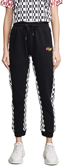 black fila sweatpants
