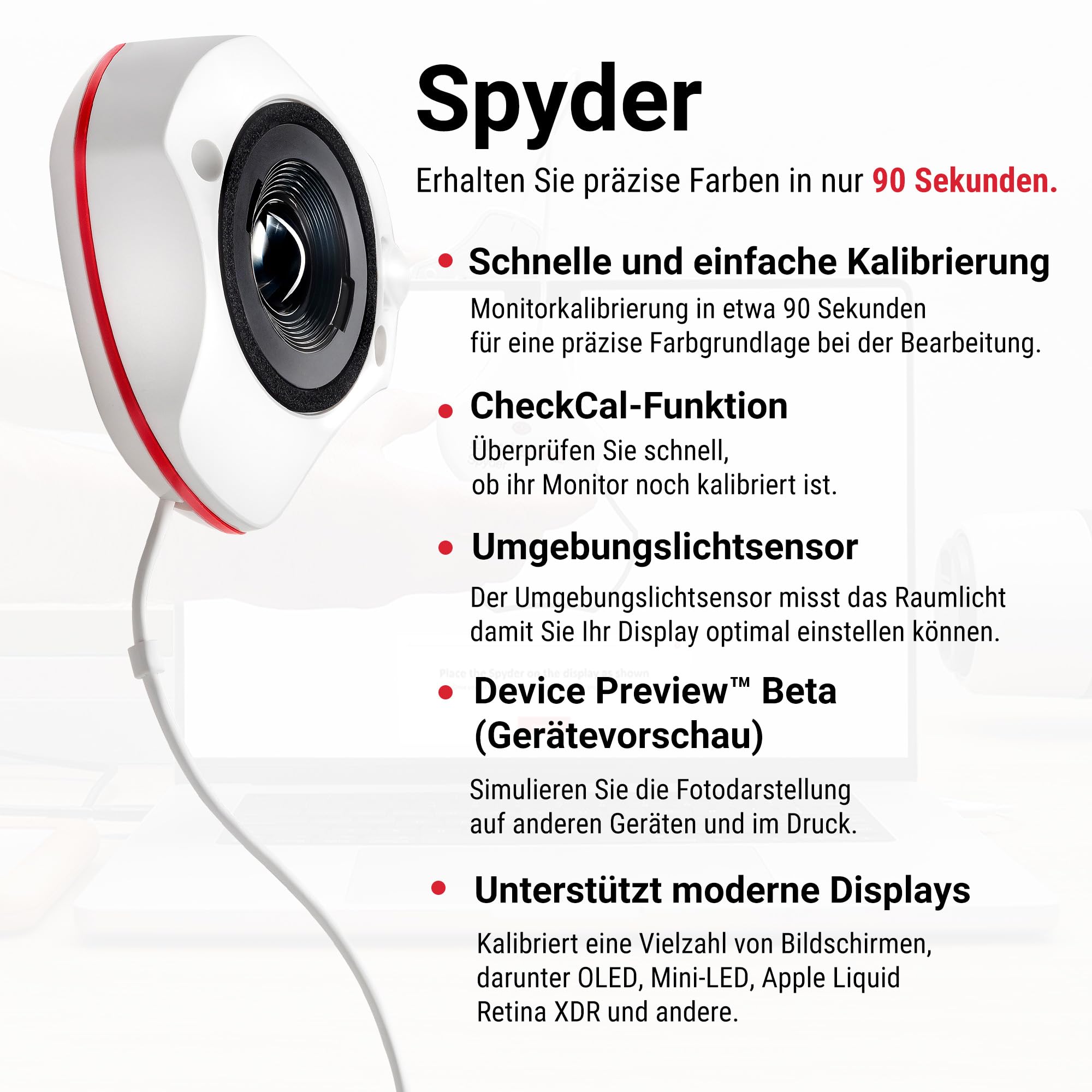 Datacolor Spyder Celebration Kit – Spyder Monitorkalibrierung, Spyder Cube & Spyder Checkr 24 - Komplettes Farbmanagement für Fotos - Farbgenauigkeit in der Fotografie von Aufnahme bis zum Druck