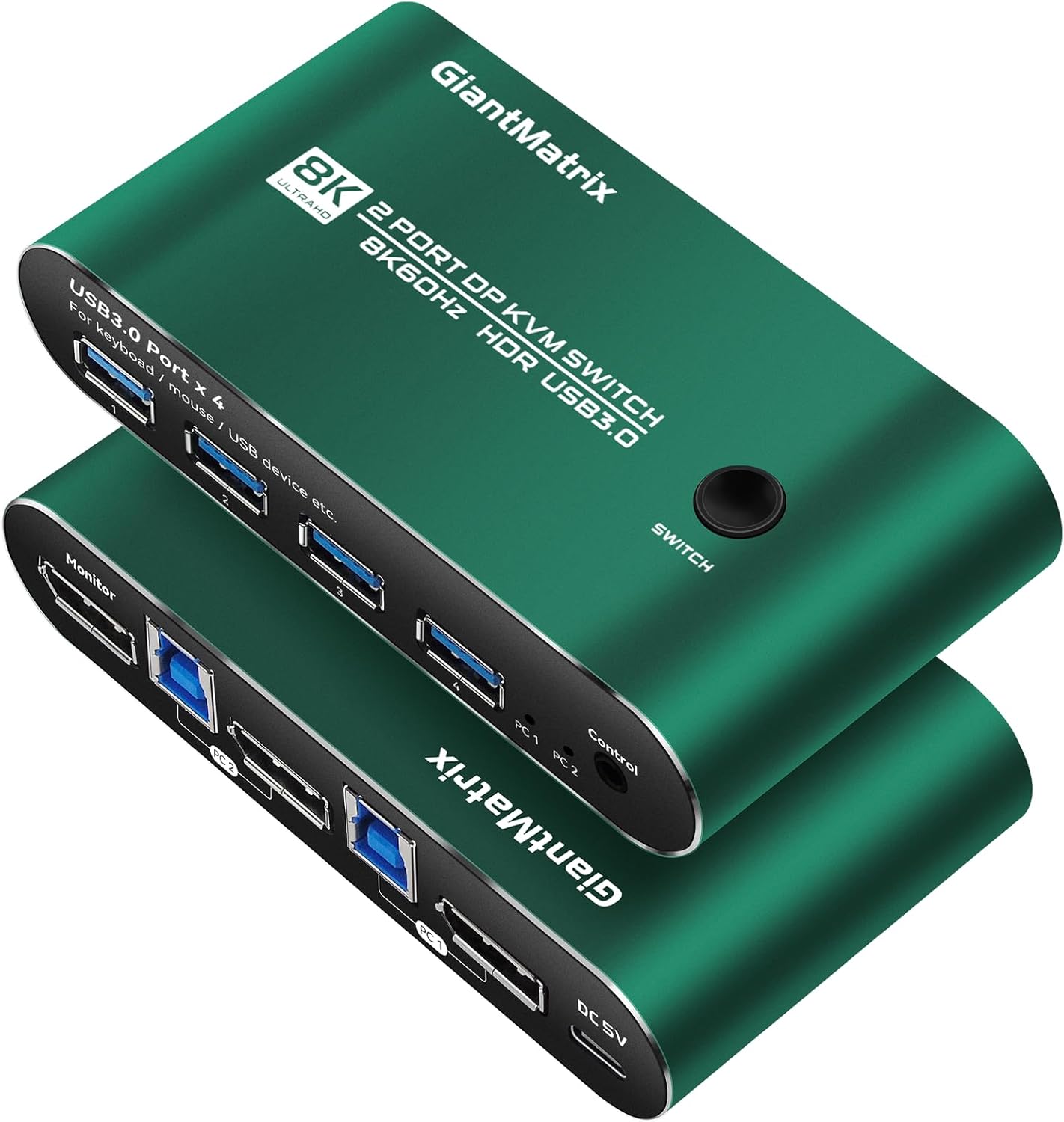 GiantMatrix 144hz kvm Switch displayport 144hz dp kvm Switch 1 Monitor