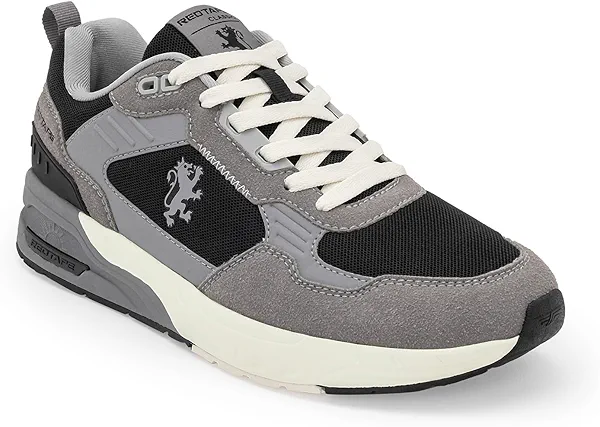 Red Tape Men's Retro Fashion Sneakers, Chunky Platform Lace Up Mens Shoes, Breathable Mesh Upper, Casual Low Top Shoes, Cushioned Insole, Non-Slip Sole, Ideal for Running, Walking & Gym