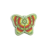 Vista 32 de Pinzas para el cabello con cuentas Colección hecha a mano estilo nativo americano (azul)