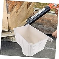 Vista 7 de DOITOOL Embudo de desvío de bajante Conector de barril de lluvia Accesorio de drenaje de canalón para sistema de captura de agua de lluvia Piezas