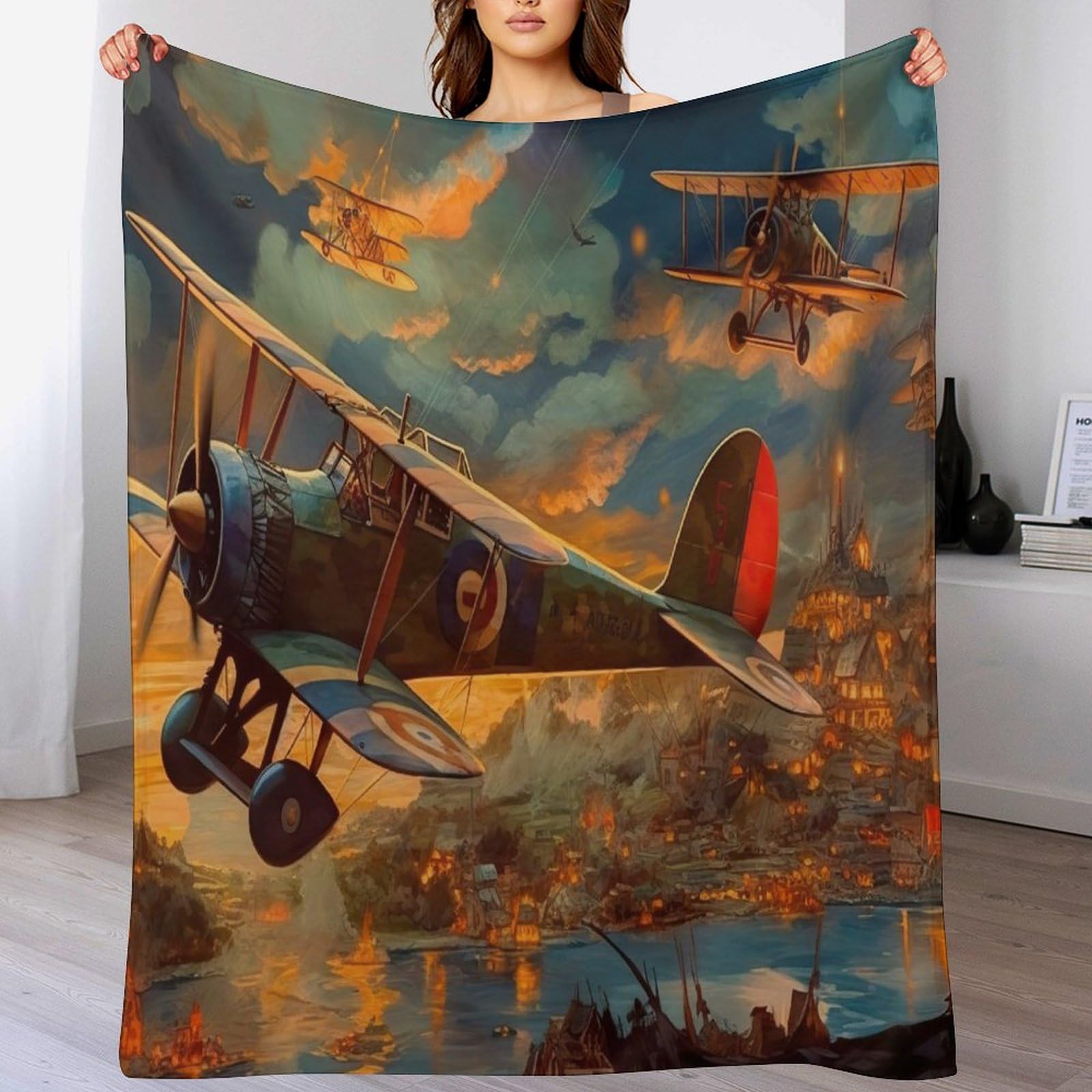 Chaude de décoratifs couverture flanelle pour envelopper votre intérieur de douceur