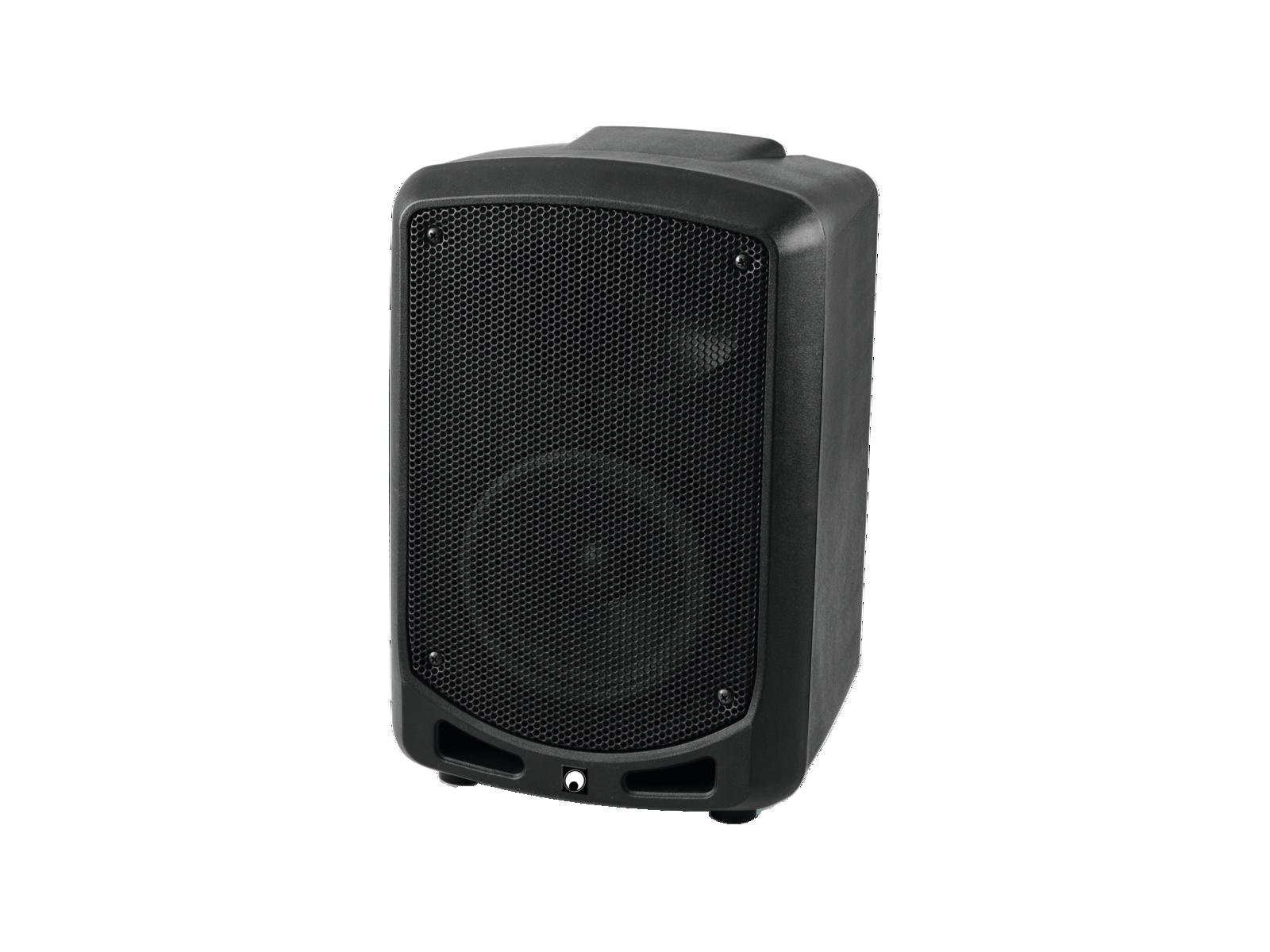 Omnitronic WAMS-65BT Drahtlos-PA-System | Tragbare 6,5"-PA mit UHF-Funkempfänger, Audioplayer, Bluetooth und 40 W RMS | Ideal für alle netzunabhängigen und kabelfreien Anwendungen