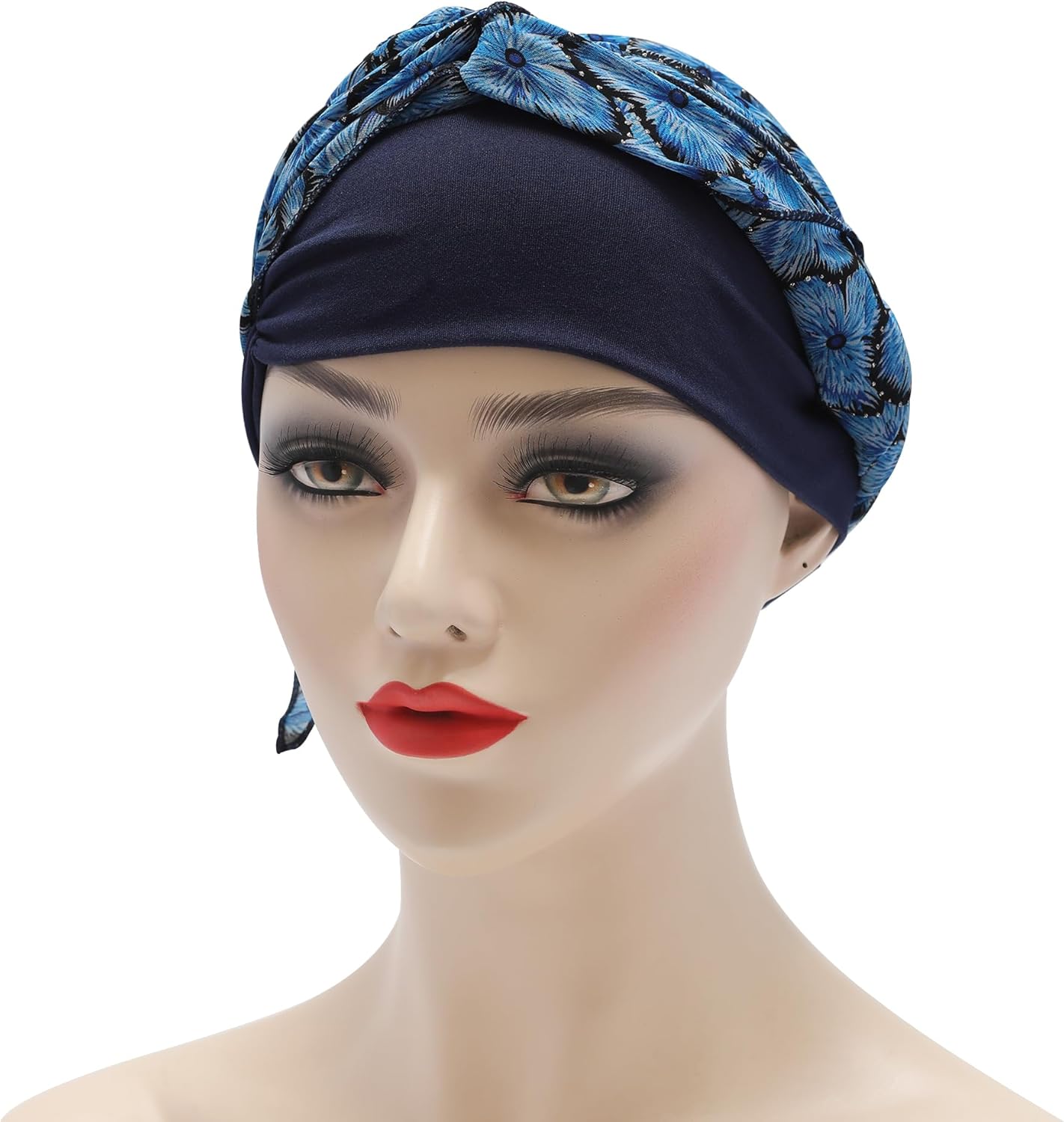 ZLYC Chemo Headwear Head Scarf Headwraps Long Head Covering Lightweight Beanie for Women - Image 5