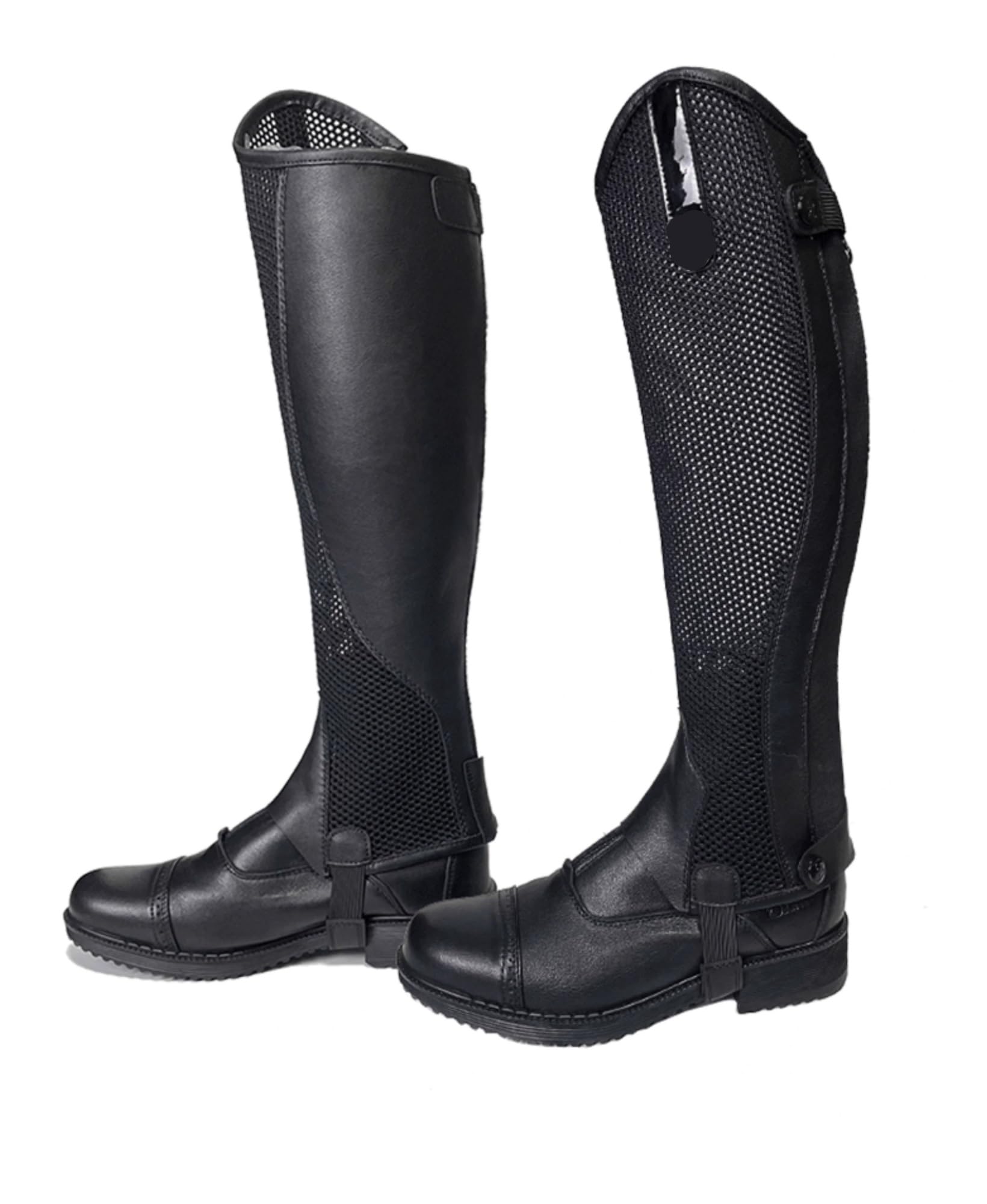 Reiten Half Chaps Atmungsaktive Mesh-Leggings for den Reitsport, bequeme und atmungsaktive Reitleggings, professionelle Reitausrüstung