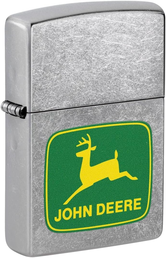 Zippo Lighter - Custom Engraved with Your Message -for John Deere Design 46764