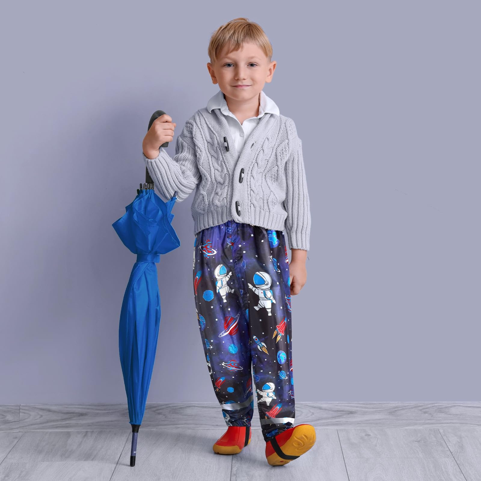 WAWSAM Surpantalon imperméable pour enfants avec imprimé dessin animé