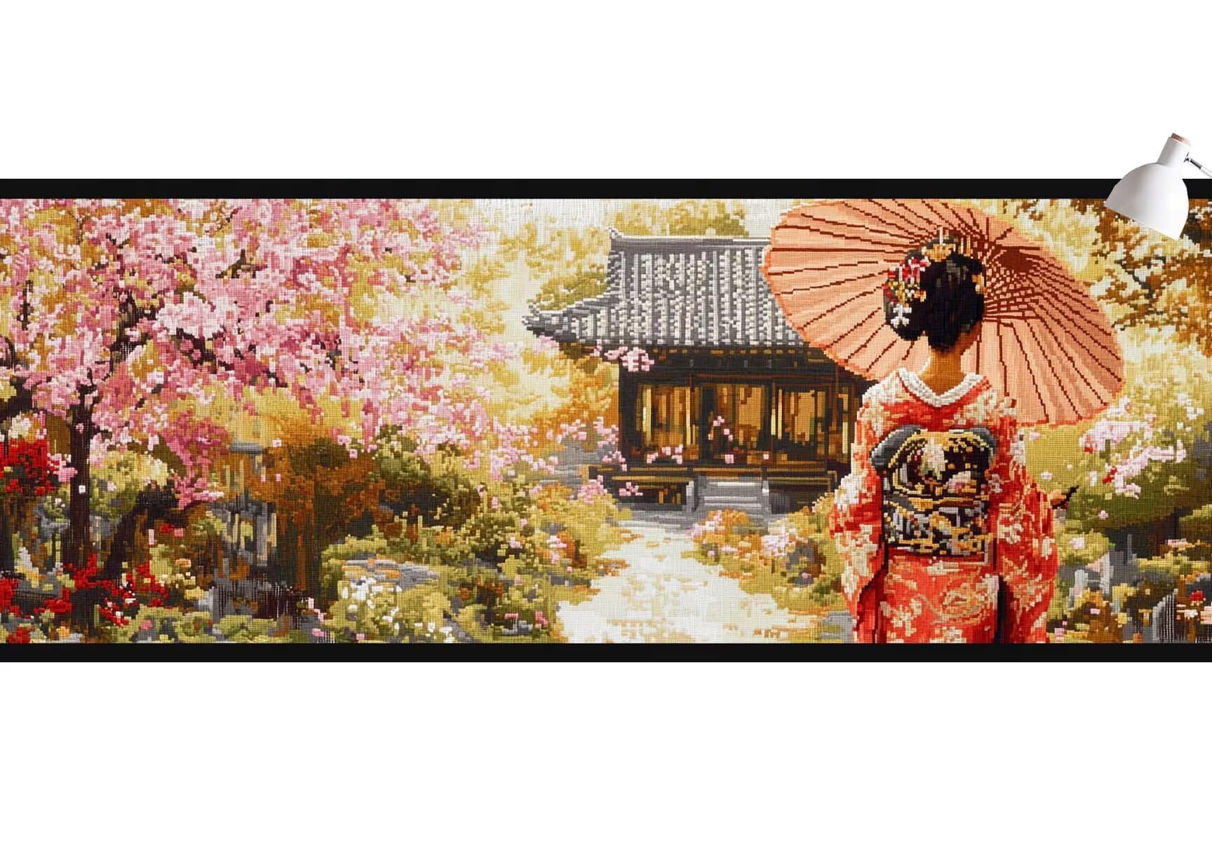 Diamond Painting Adulte,Diamond Painting Mademoiselle Peinture Diamant Japonais Diamond Painting Enfant 5D Perle Diamant a Coller,Cristal Painting Set Decoration Chambre Cadeau Femme 70x200cm Z846