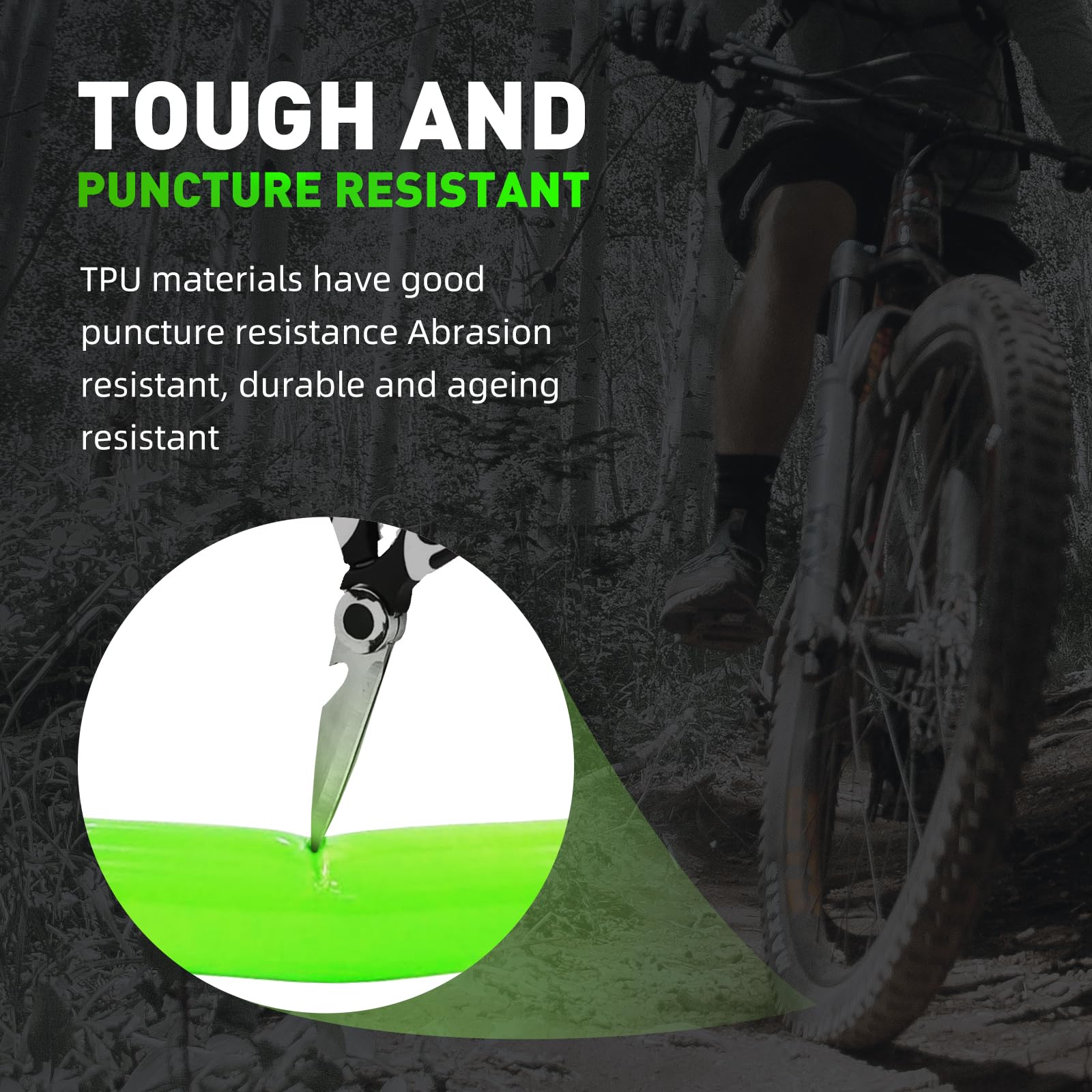 Camera Aria TPU Per MTB - Ultraleggera 63g, Valvola Presta 45mm - Foto 11