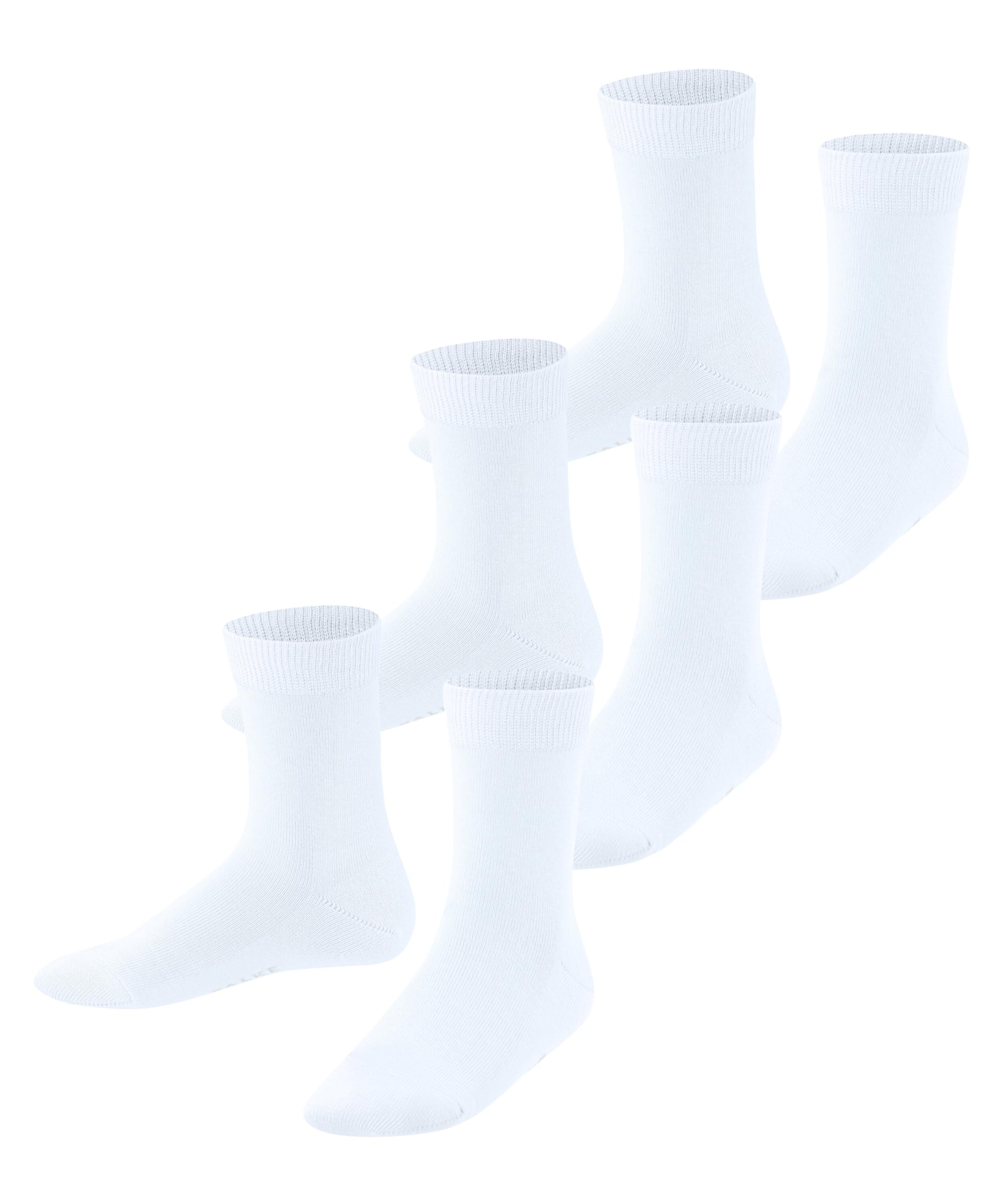 3 Paires Chaussettes Enfant FALKE Happy - Coton Doux, Renforcées