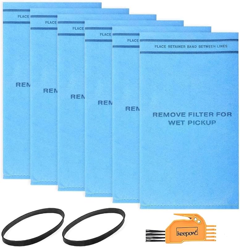 Filtro reutilizável para aspirador de pó e líquidos KEEPOW compatível com Stinger, WORKSHOP, Craftsman e outros, pacote com 6