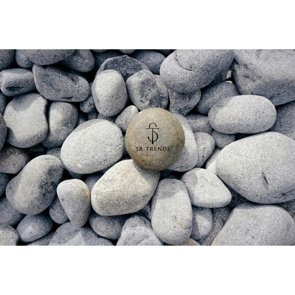 SR TRENDS™ Pebbles Mystique Unpolished River Stone Garden Home Decor Wooden Table Decorative Landscaping and Garden Stone (5) (B0CD62CWPS) Amazon Price History, Amazon Price Tracker