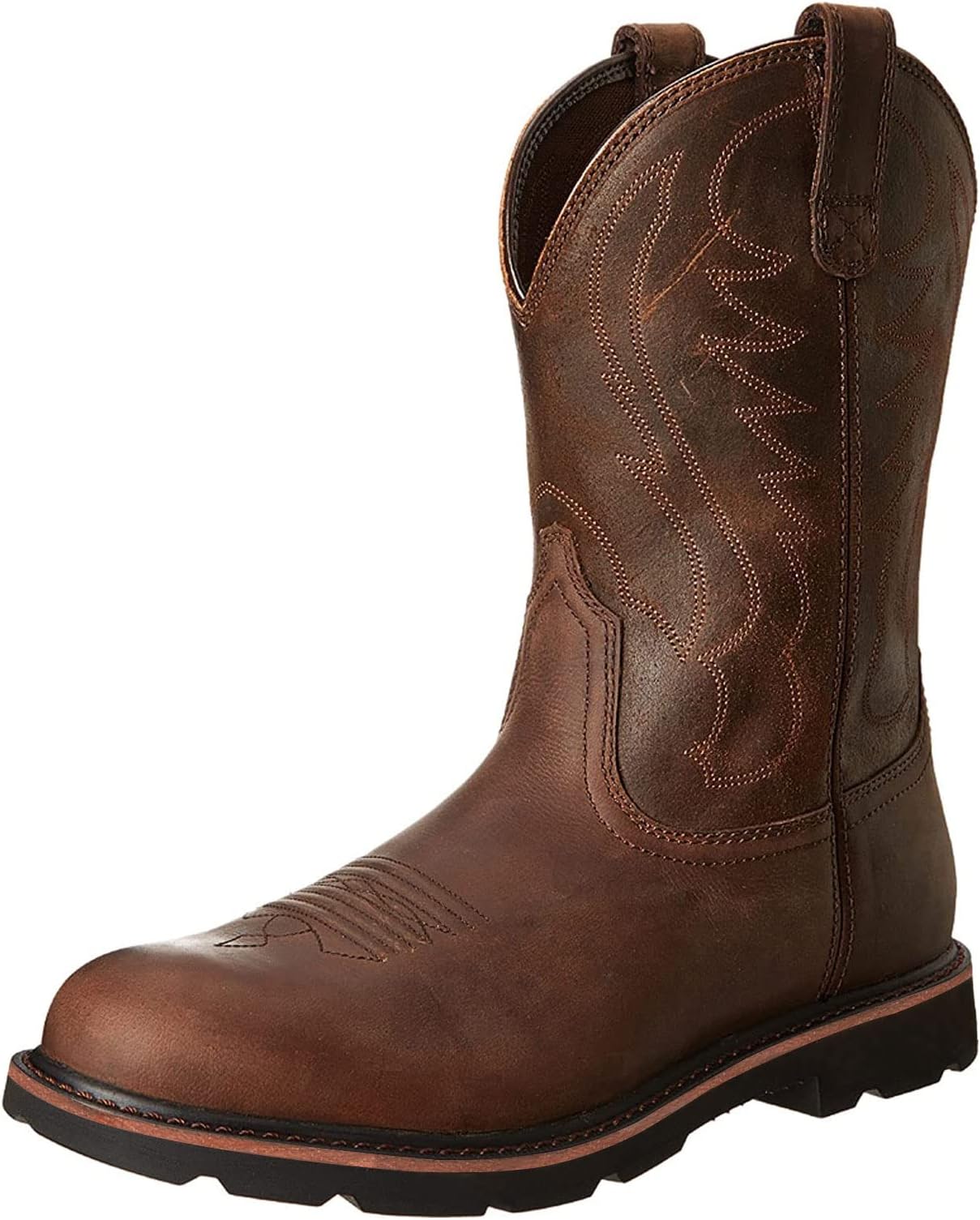 Cowboy Boots for Men Western Boot Durable Classic Embroidered Square Toe Traditional Boots